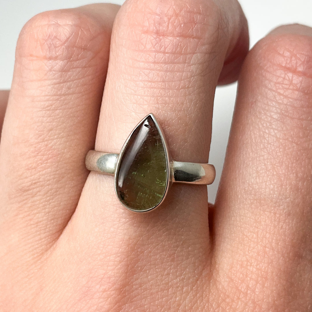 Moldavite Ring - Rocks and Gems Canada