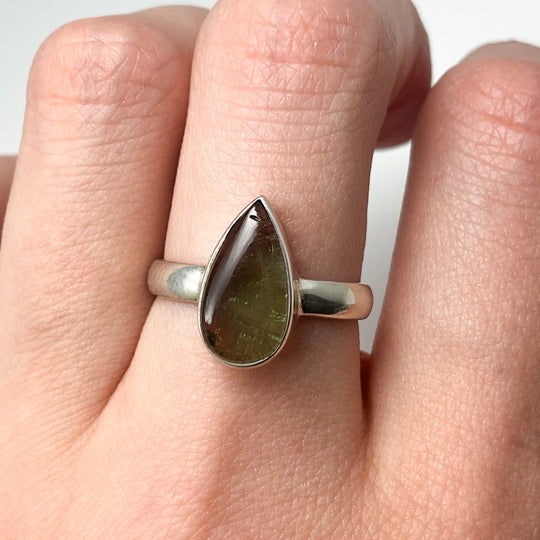 Moldavite Ring - Rocks and Gems Canada