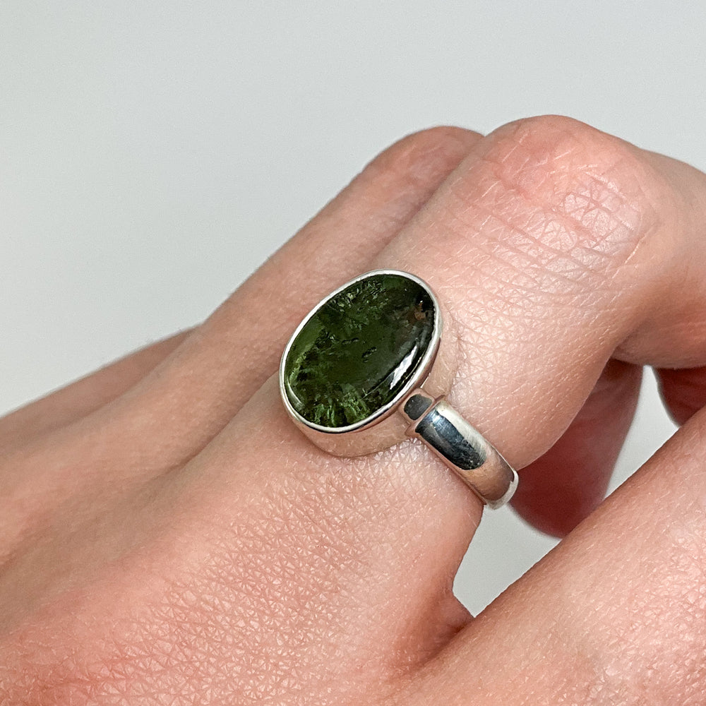 Moldavite Ring - Rocks and Gems Canada