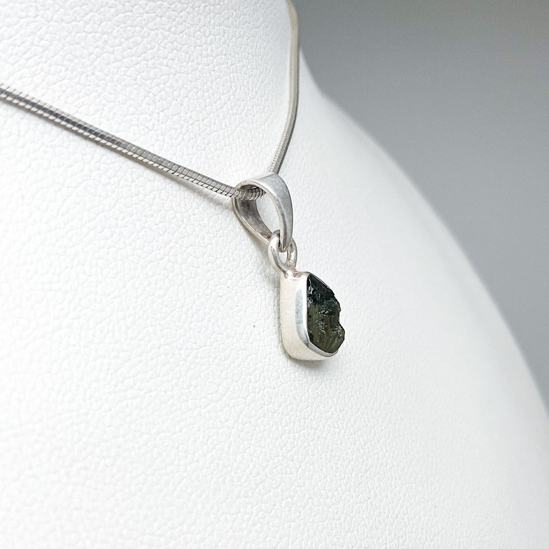 Moldavite Pendant - Rocks and Gems Canada