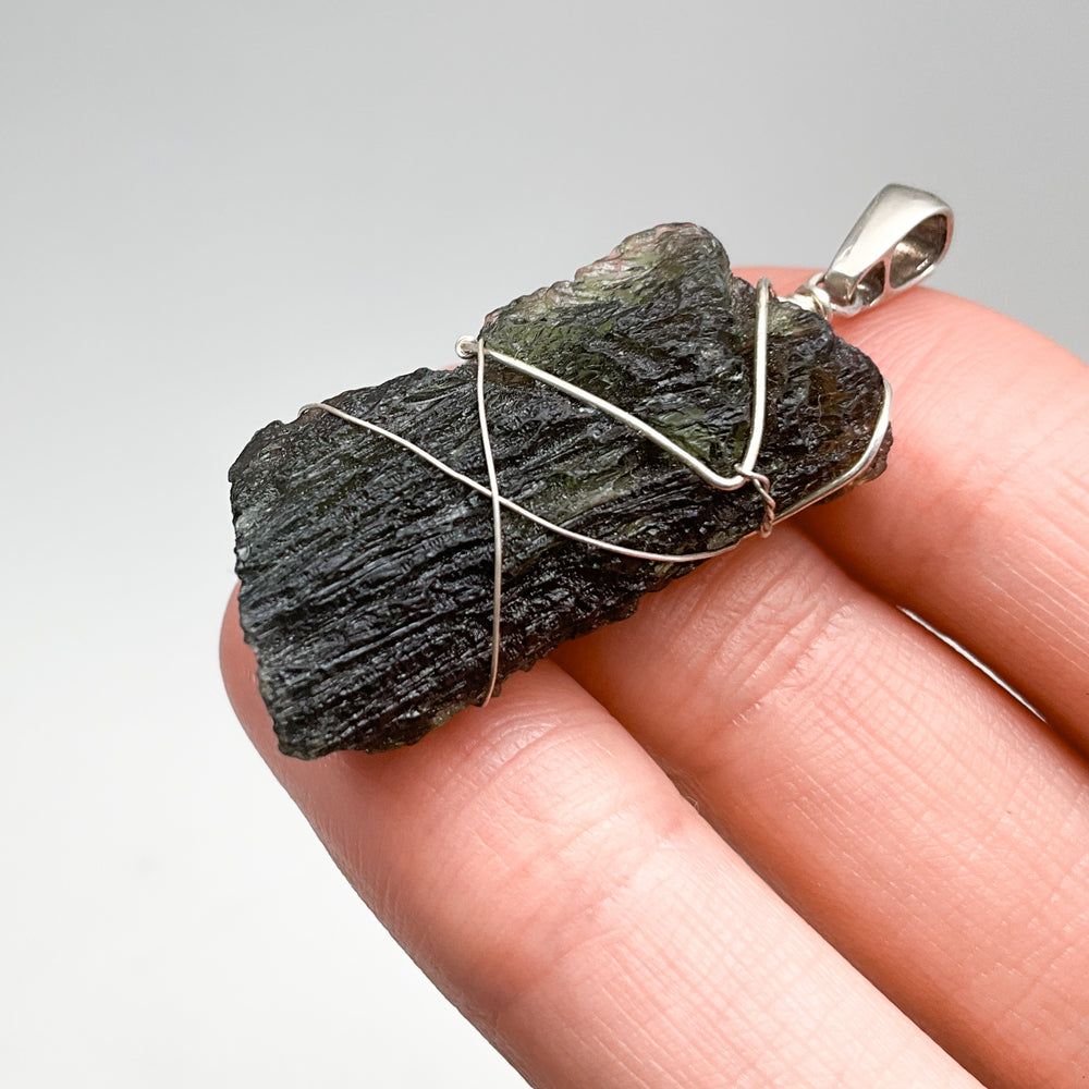 Moldavite Pendant