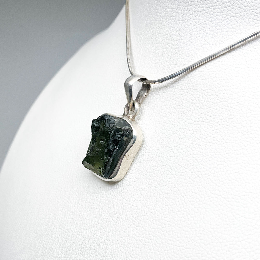 Moldavite Pendant