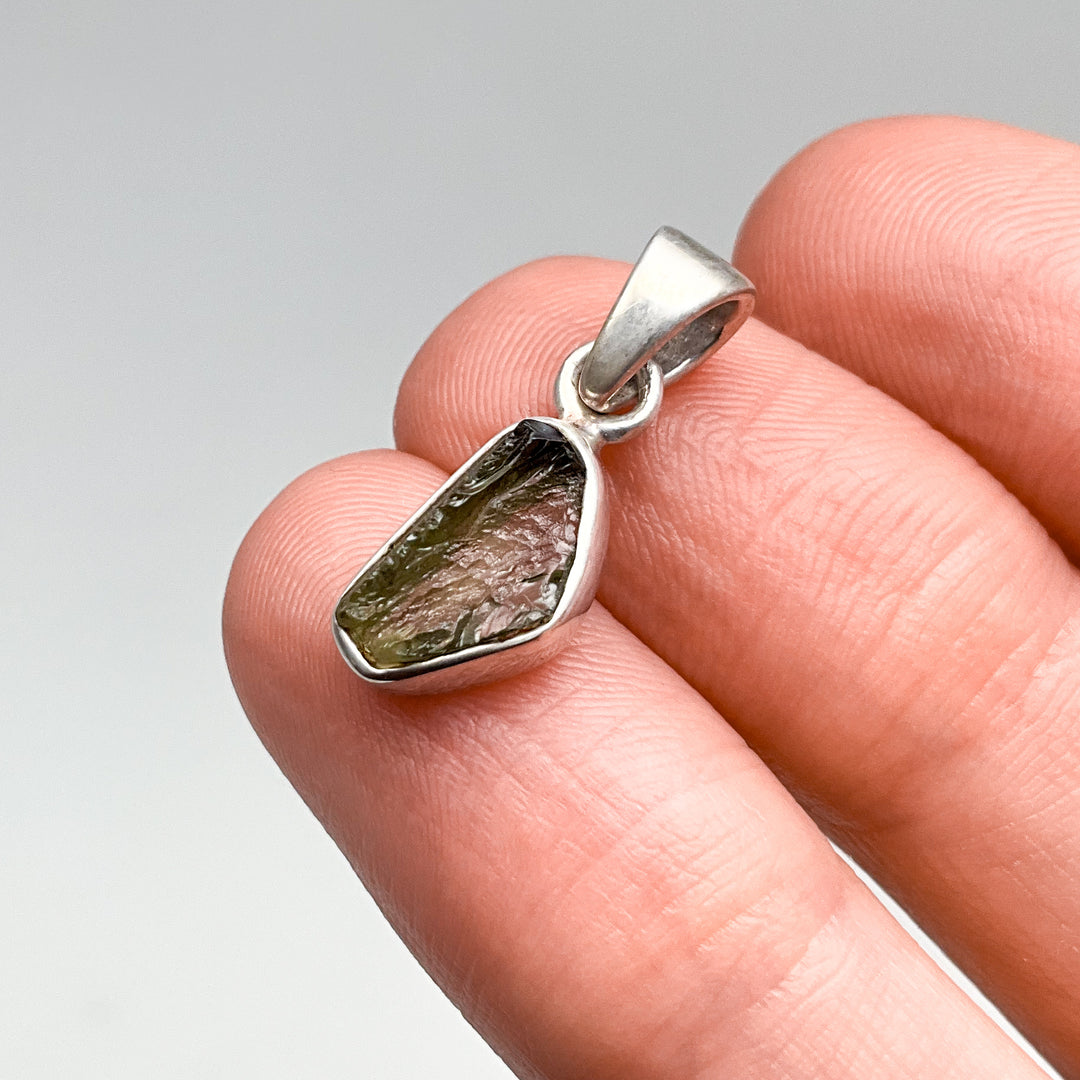 Moldavite Pendant