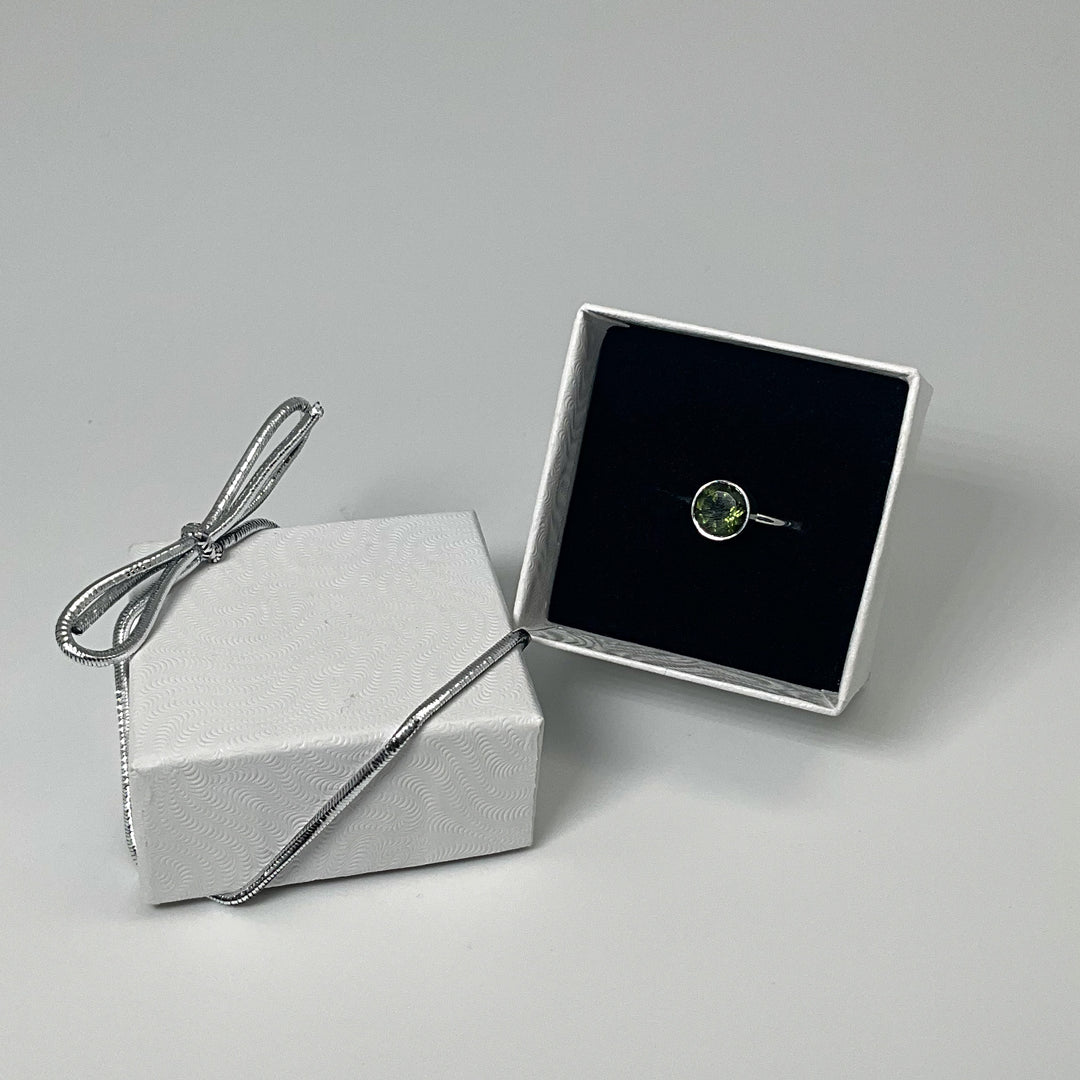 Moldavite Ring - Rocks and Gems Canada