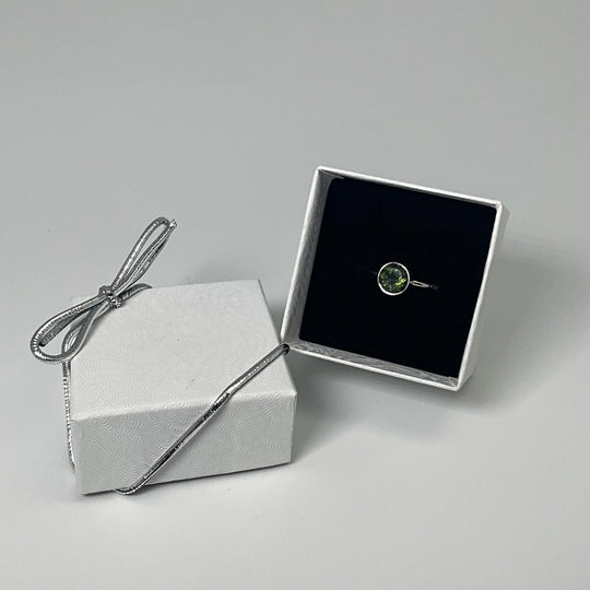 Moldavite Ring - Rocks and Gems Canada