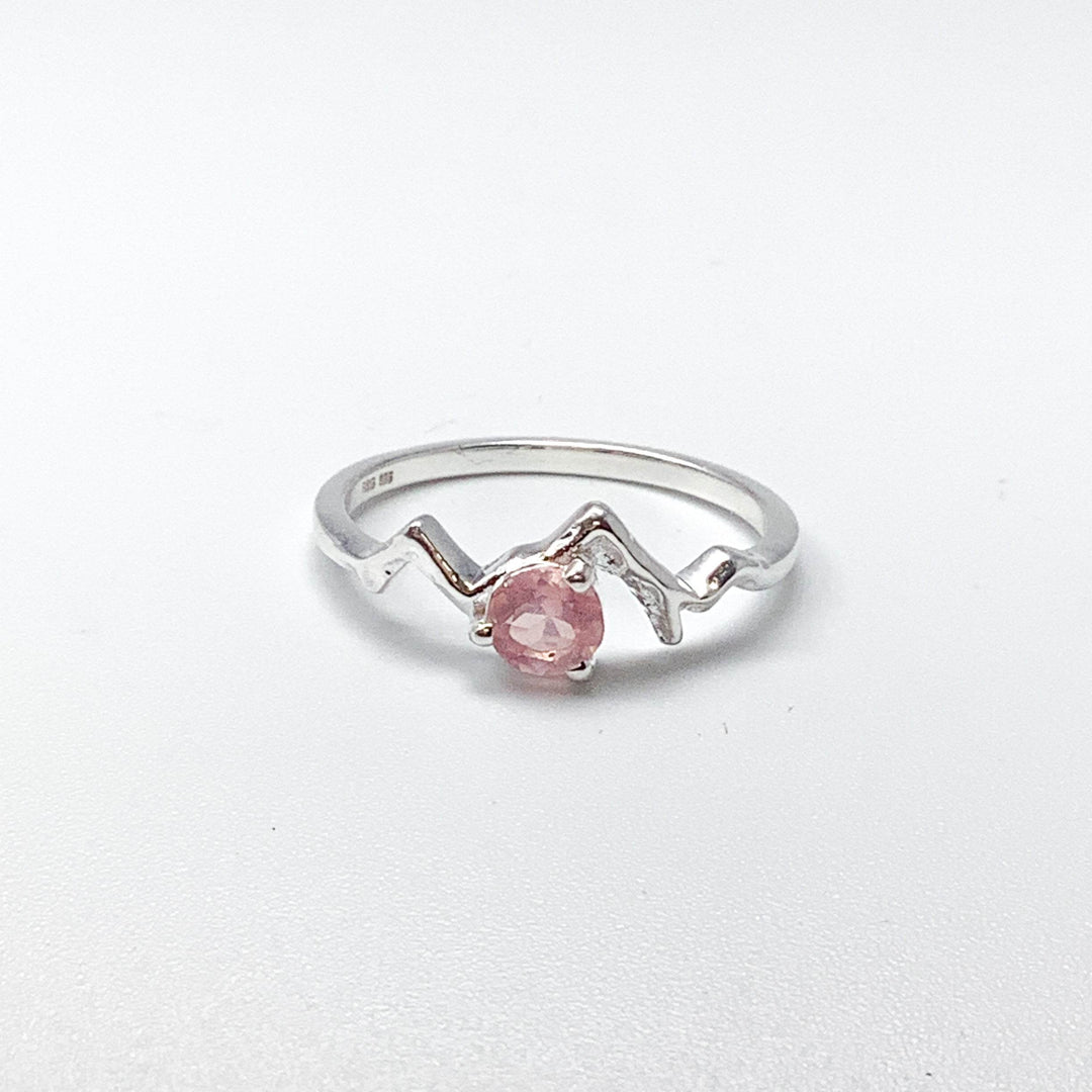 Rose Quartz Mountains Ring - Rocks and Gems Canada