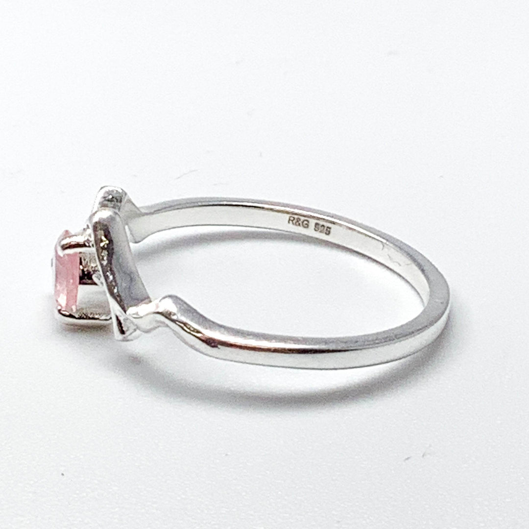 Rose Quartz Mountains Ring - Rocks and Gems Canada