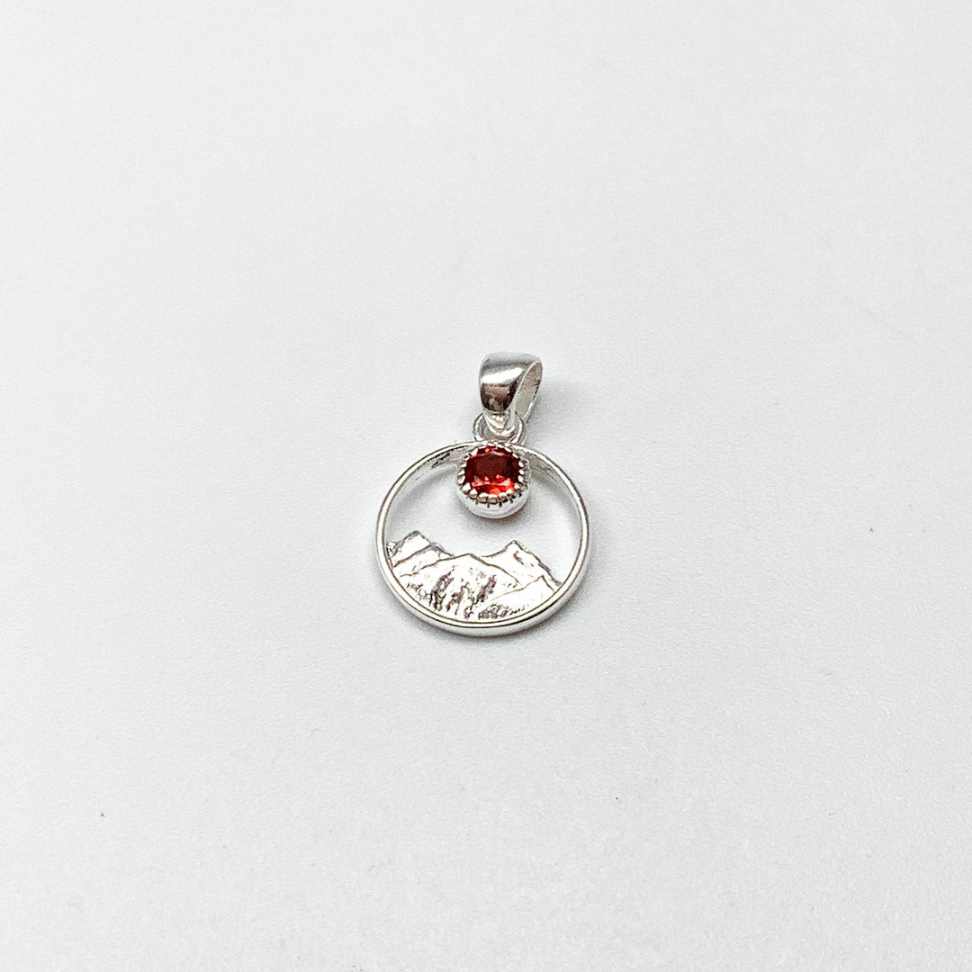 Garnet Mountains Pendant - Rocks and Gems Canada