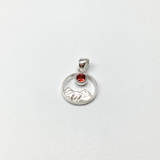 Garnet Mountains Pendant - Rocks and Gems Canada