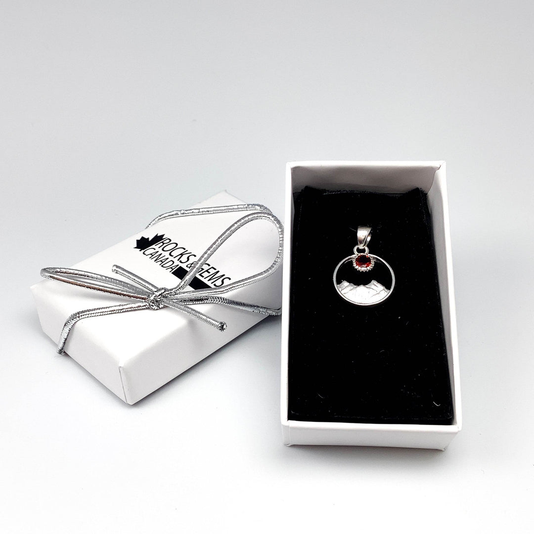 Garnet Mountains Pendant - Rocks and Gems Canada