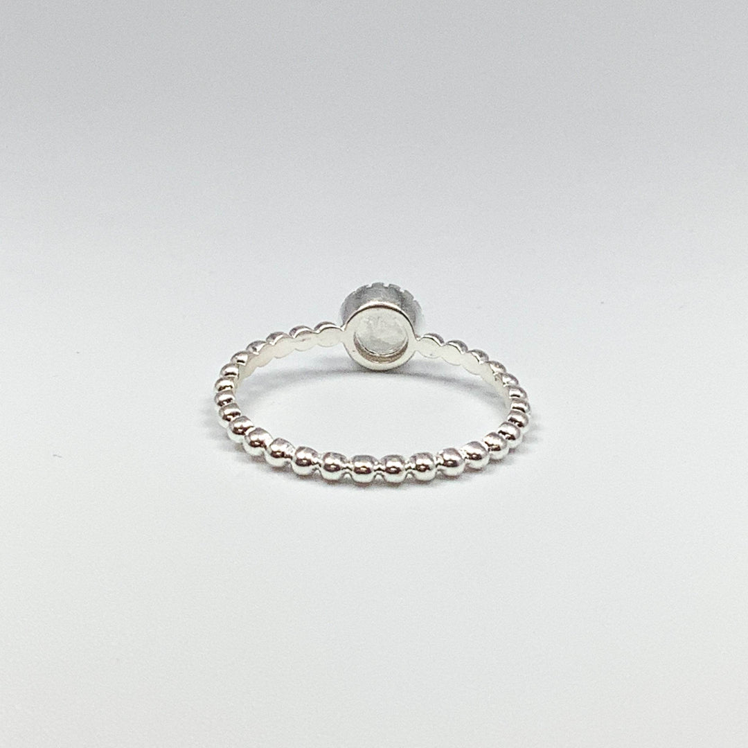 Rainbow Moonstone Ring - Rocks and Gems Canada