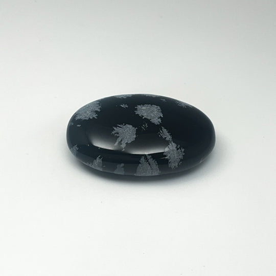 Snowflake Obsidian Gratitude Stone