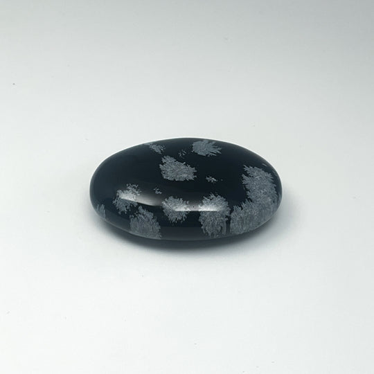 Snowflake Obsidian Gratitude Stone