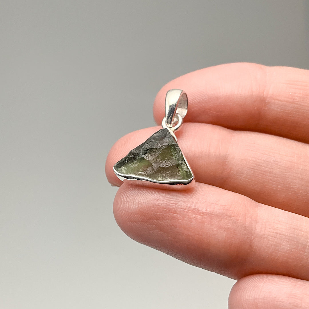 Moldavite Pendant