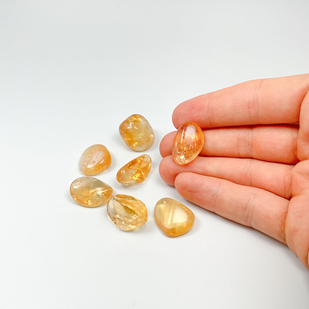 Small Citrine Tumble