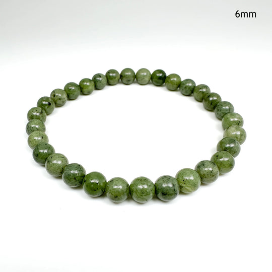 Canadian Jade Beaded Bracelet