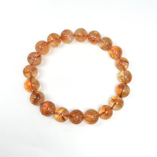 Citrine Beaded Bracelet - High Quality