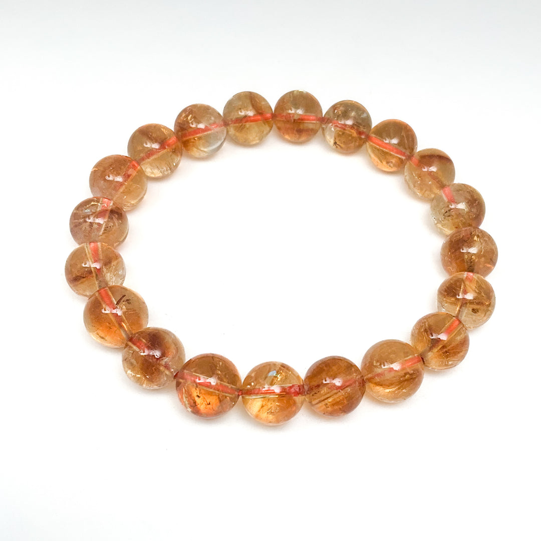 Citrine Beaded Bracelet - High Quality