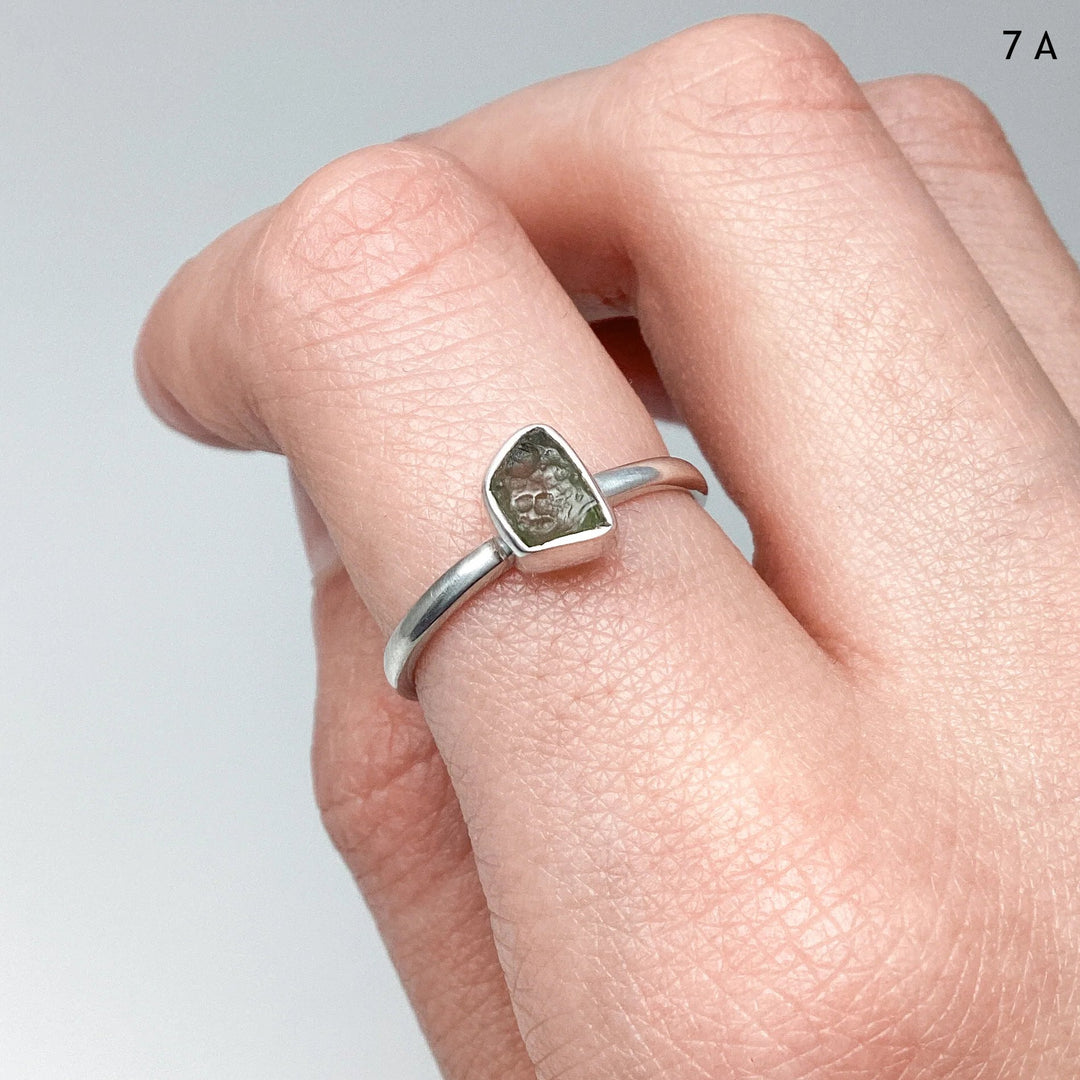 Moldavite Ring - Rocks and Gems Canada