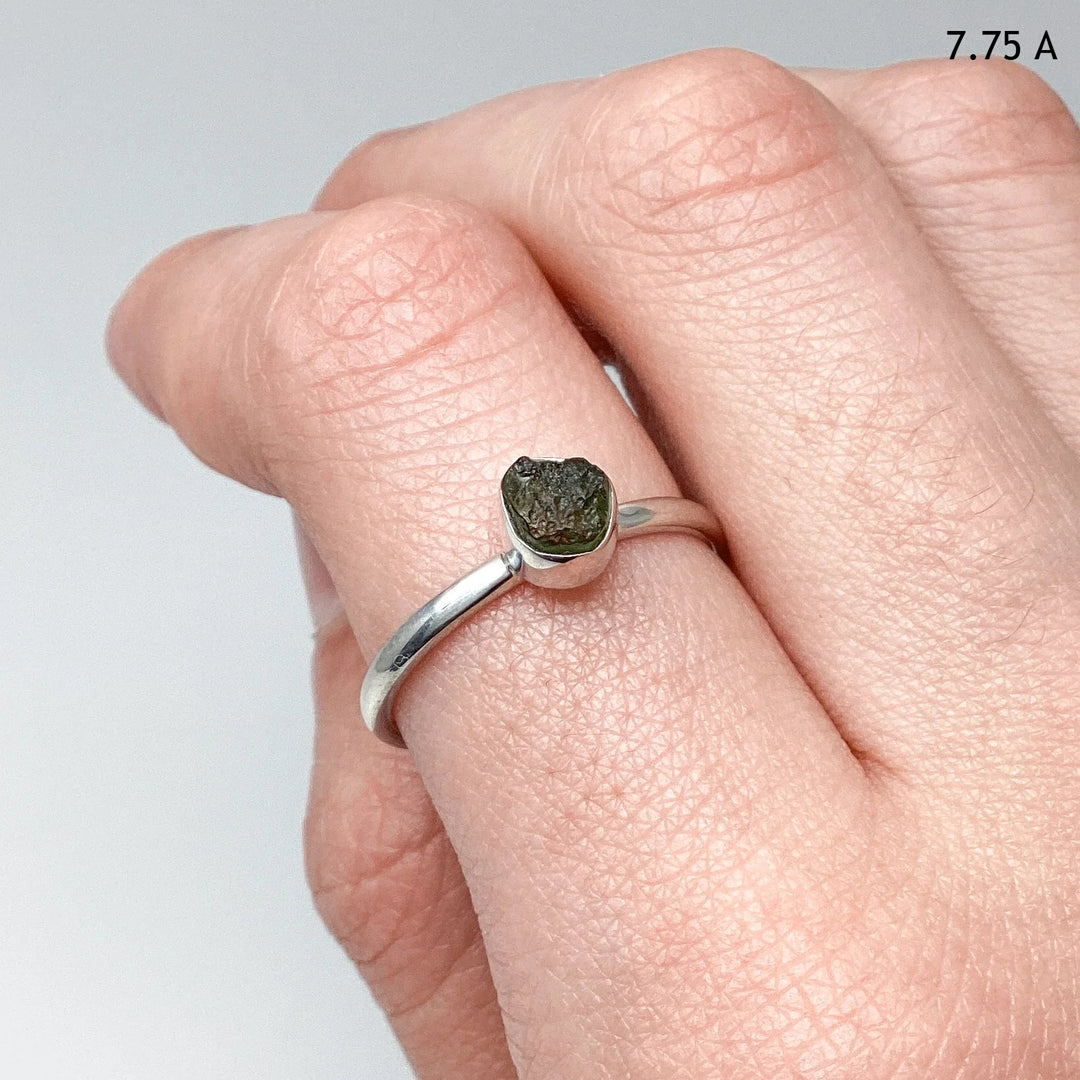 Moldavite Ring - Rocks and Gems Canada