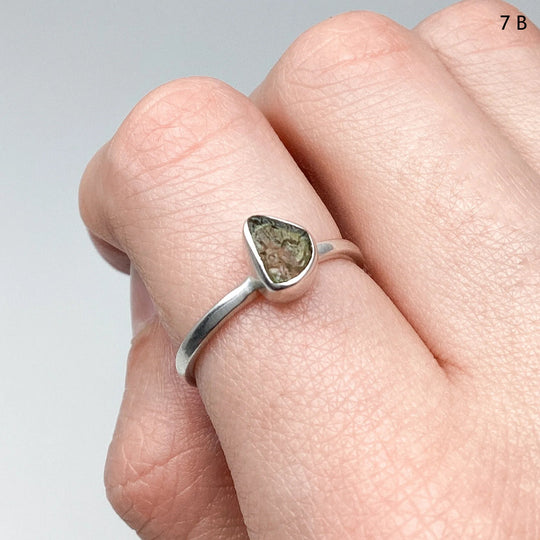 Moldavite Ring - Rocks and Gems Canada