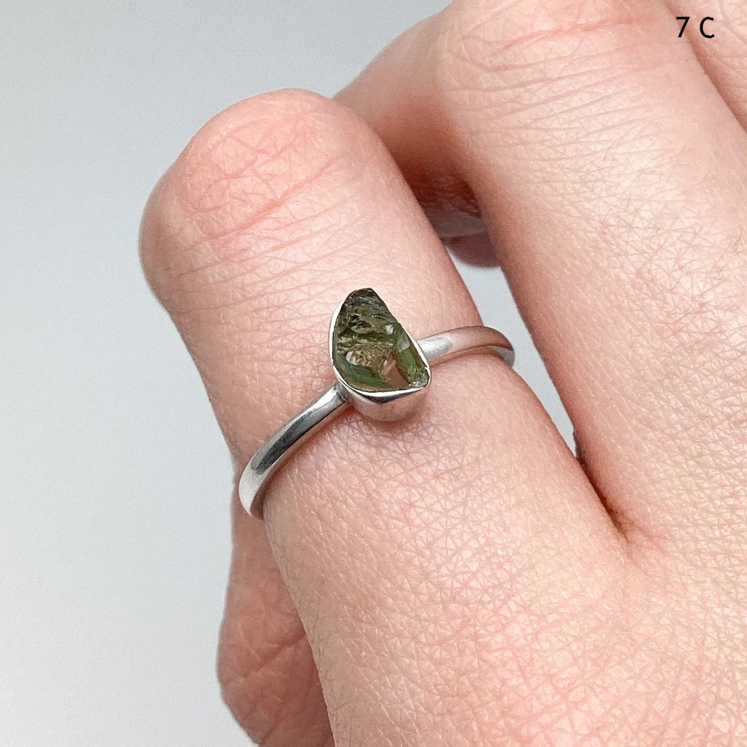 Moldavite Ring - Rocks and Gems Canada