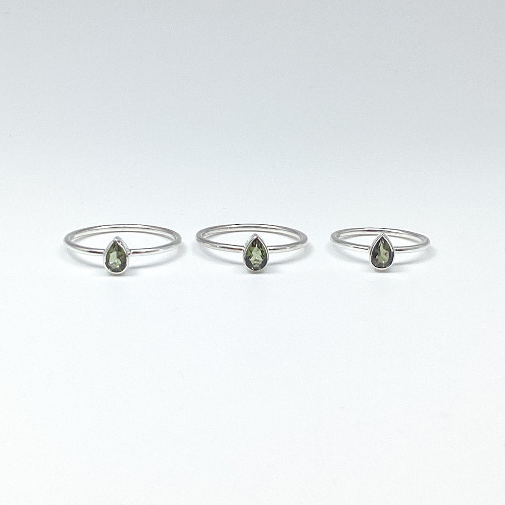 Moldavite Ring - Rocks and Gems Canada