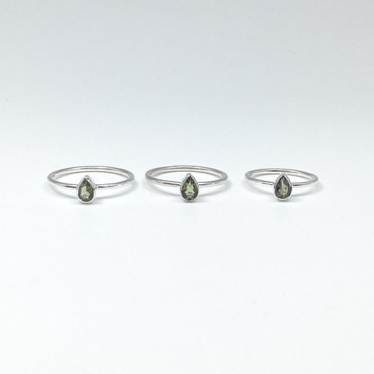 Moldavite Ring - Rocks and Gems Canada
