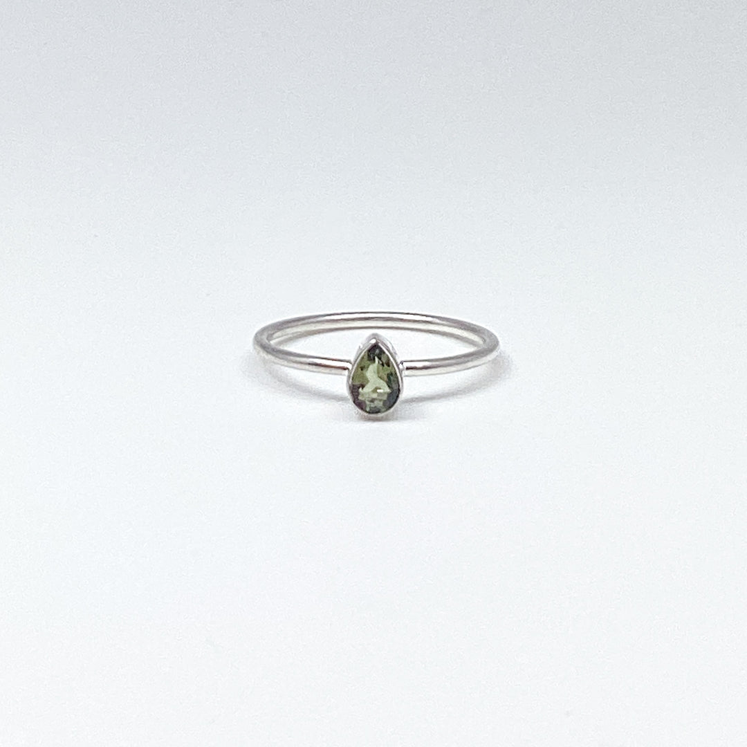 Moldavite Ring - Rocks and Gems Canada