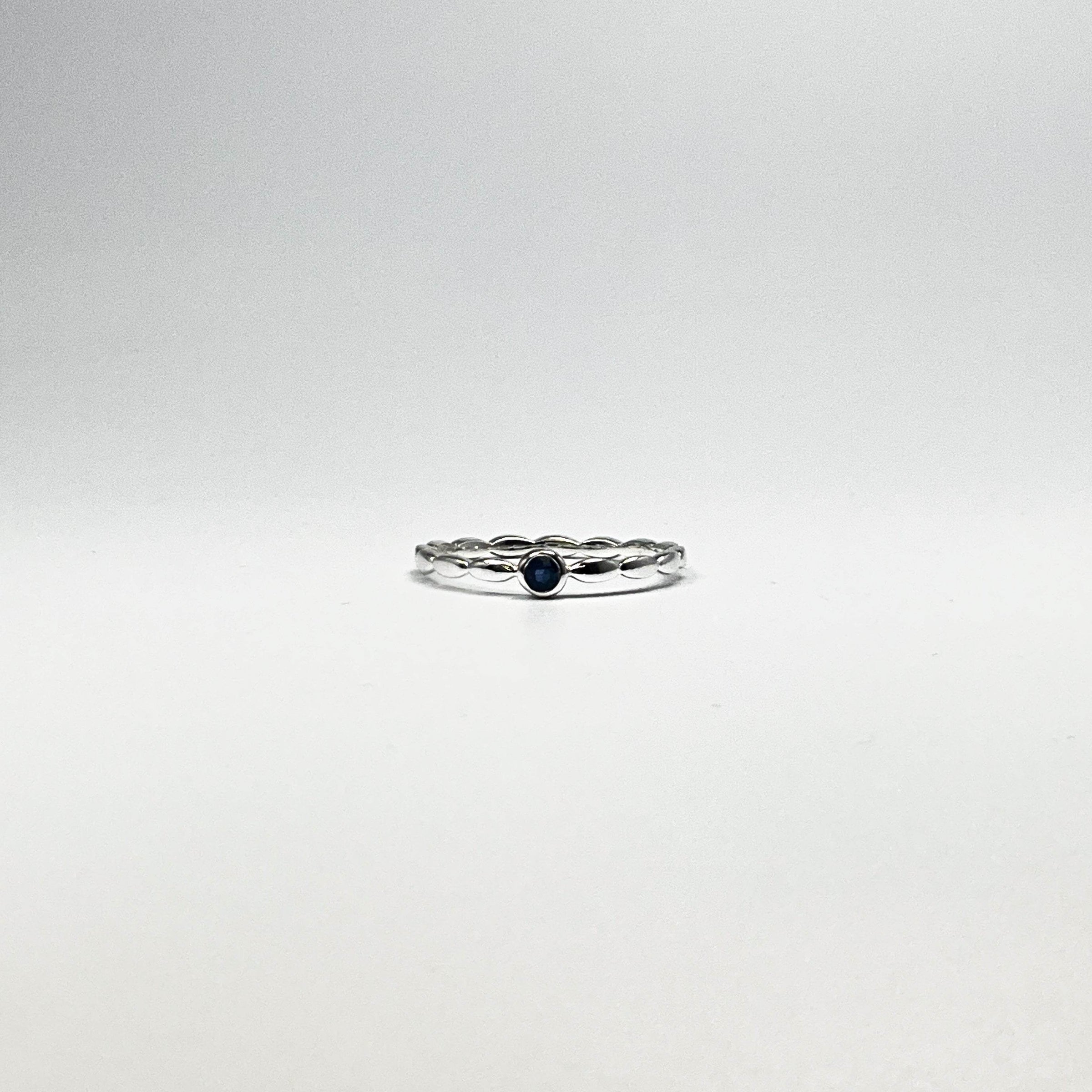 Dark Blue Sapphire Ring - Rocks and Gems Canada