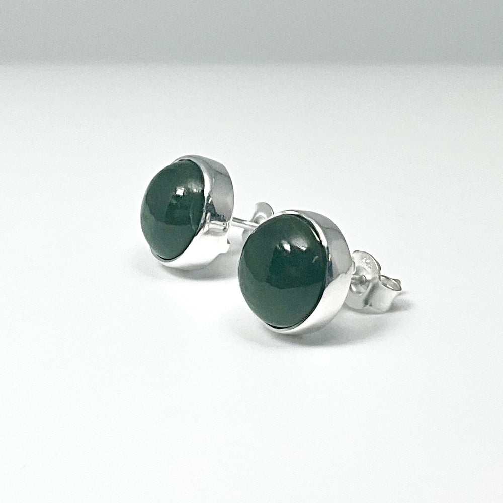 Jade Stud Earrings