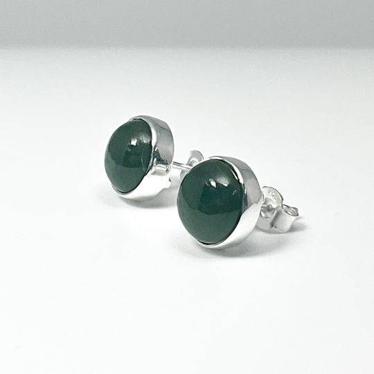 Jade Stud Earrings