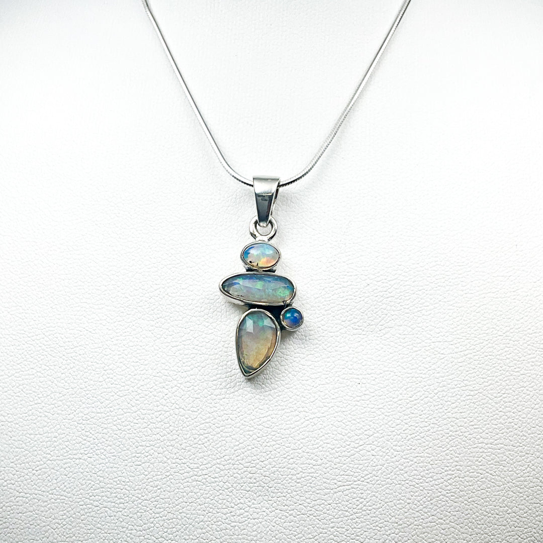Fire Opal Pendant - Rocks and Gems Canada