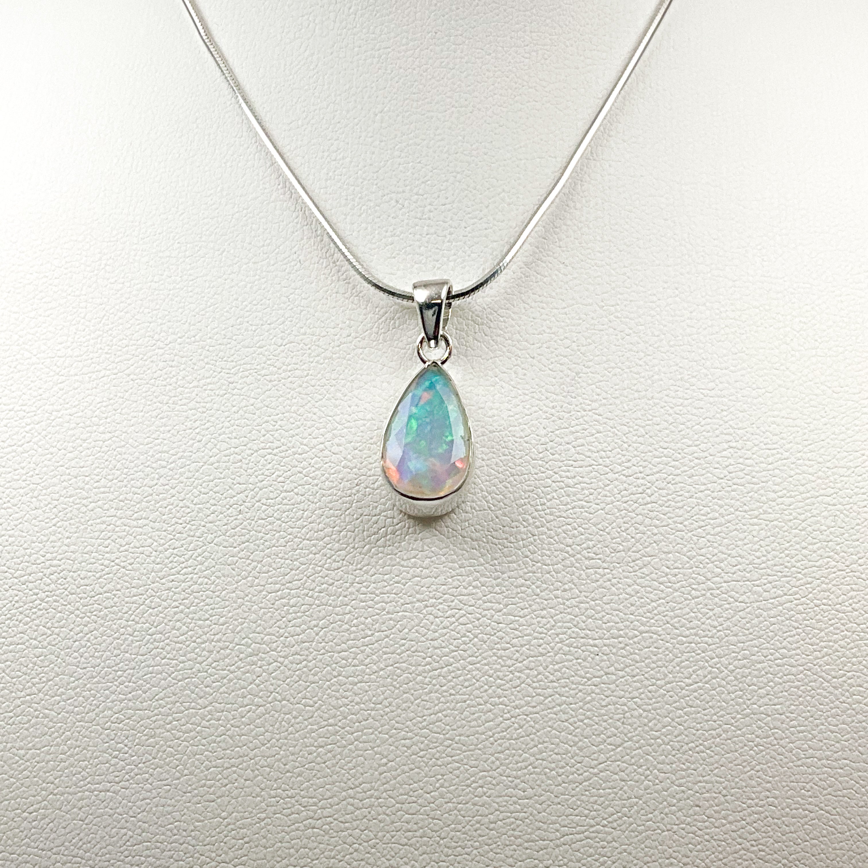 Fire Opal Pendant - Rocks and Gems Canada