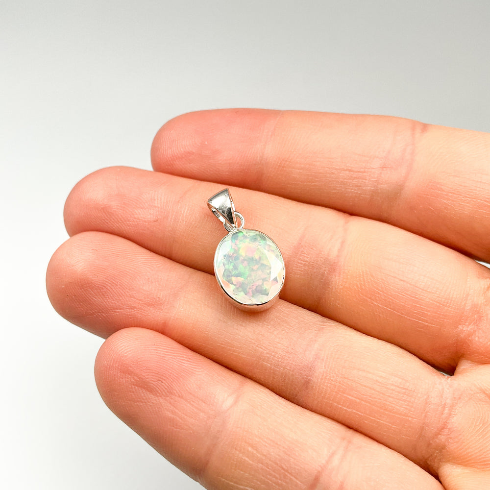 Fire Opal Pendant - Rocks and Gems Canada