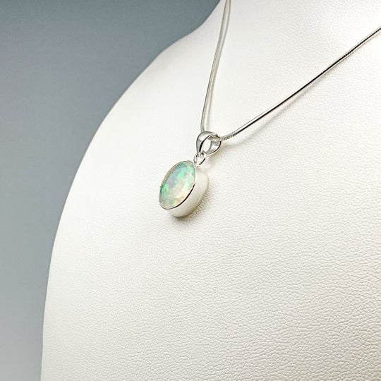 Fire Opal Pendant - Rocks and Gems Canada