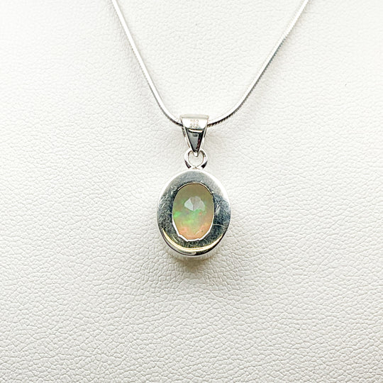 Fire Opal Pendant - Rocks and Gems Canada