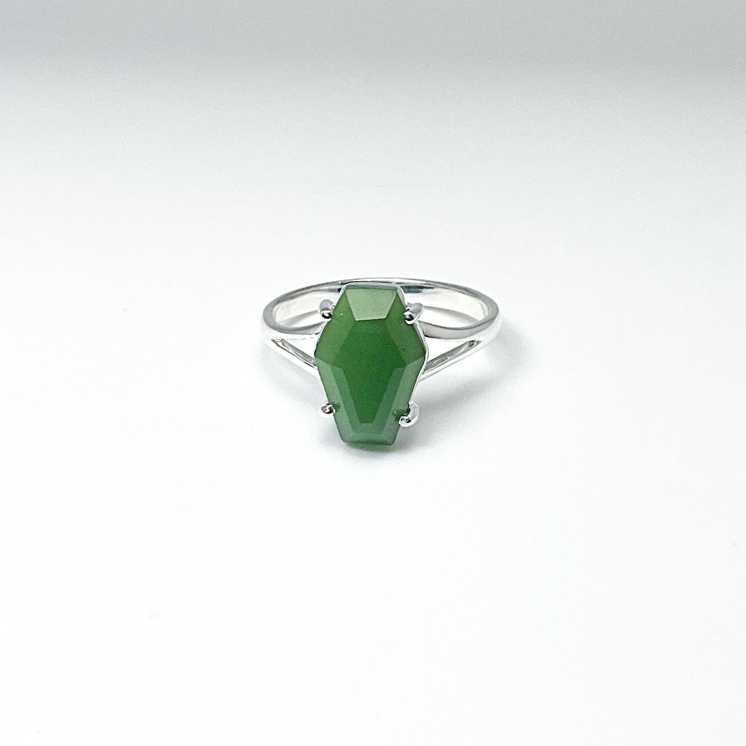 Canadian Jade Ring - Rocks and Gems Canada
