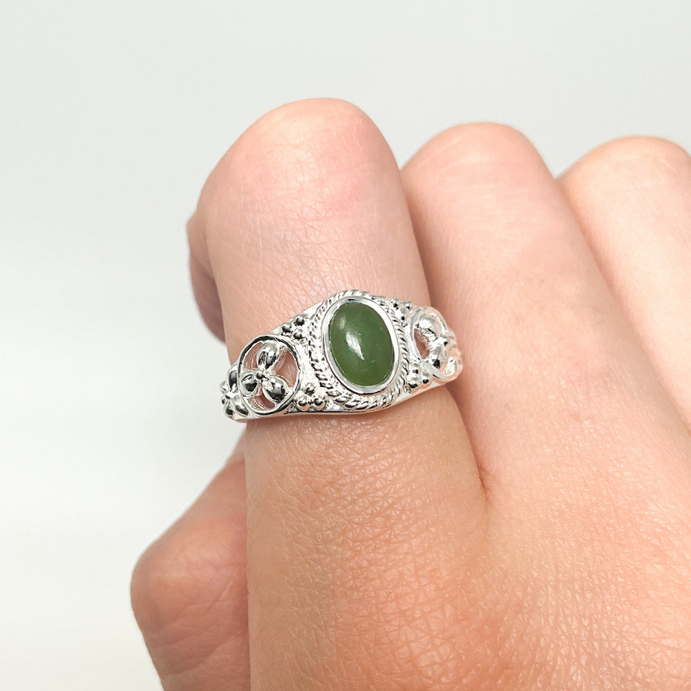 Canadian Jade Ring (Copy) - Rocks and Gems Canada