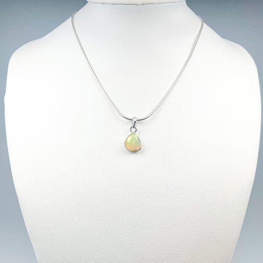 Fire Opal Pendant - Rocks and Gems Canada