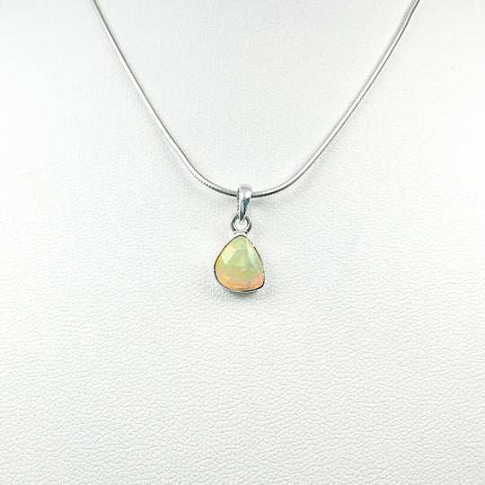 Fire Opal Pendant - Rocks and Gems Canada