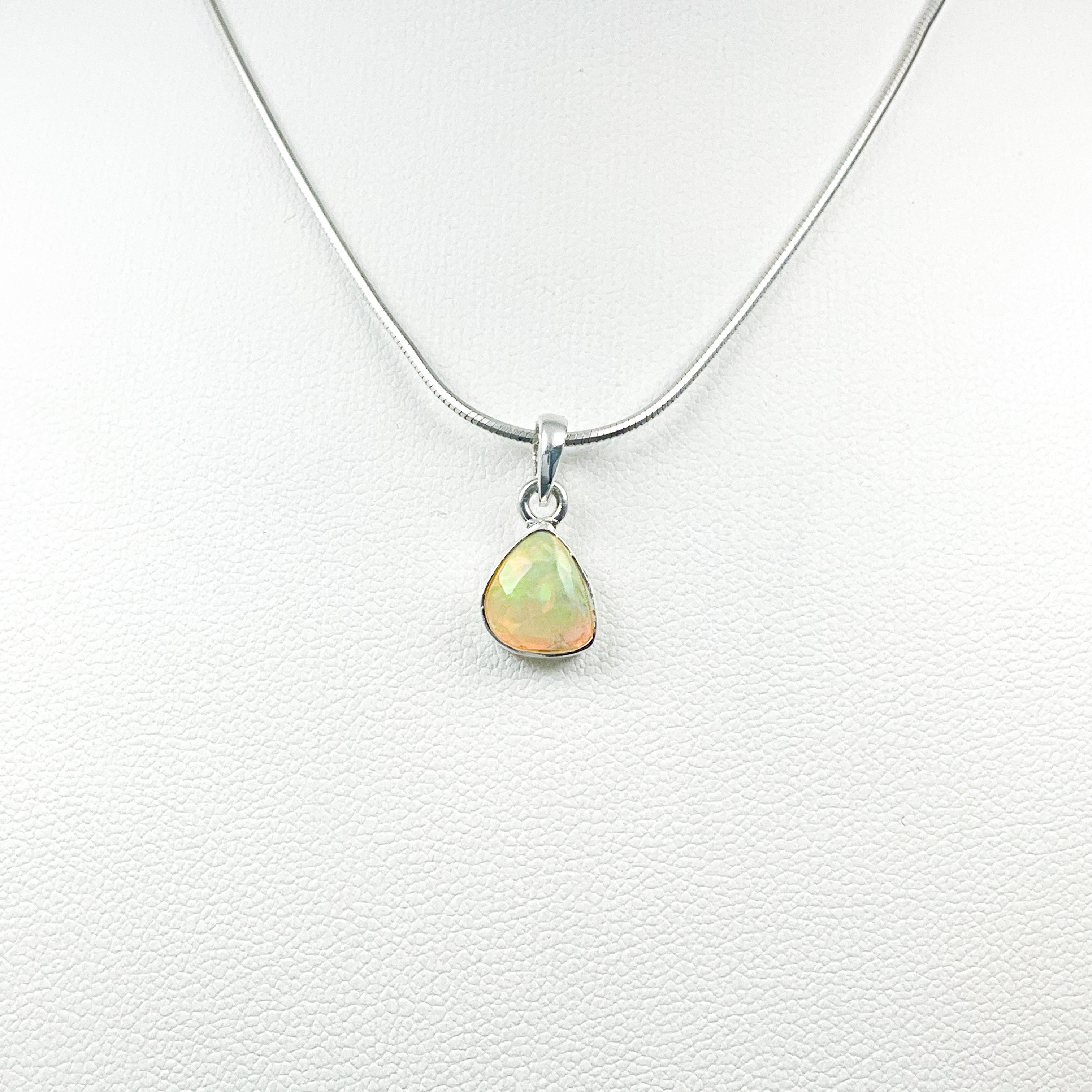 Fire Opal Pendant - Rocks and Gems Canada