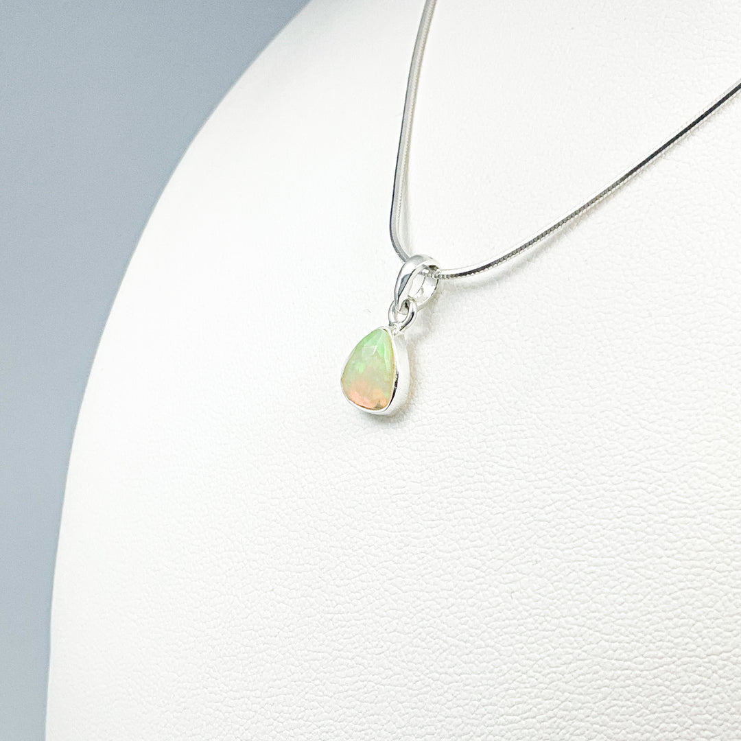 Fire Opal Pendant - Rocks and Gems Canada