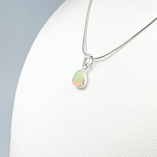 Fire Opal Pendant - Rocks and Gems Canada
