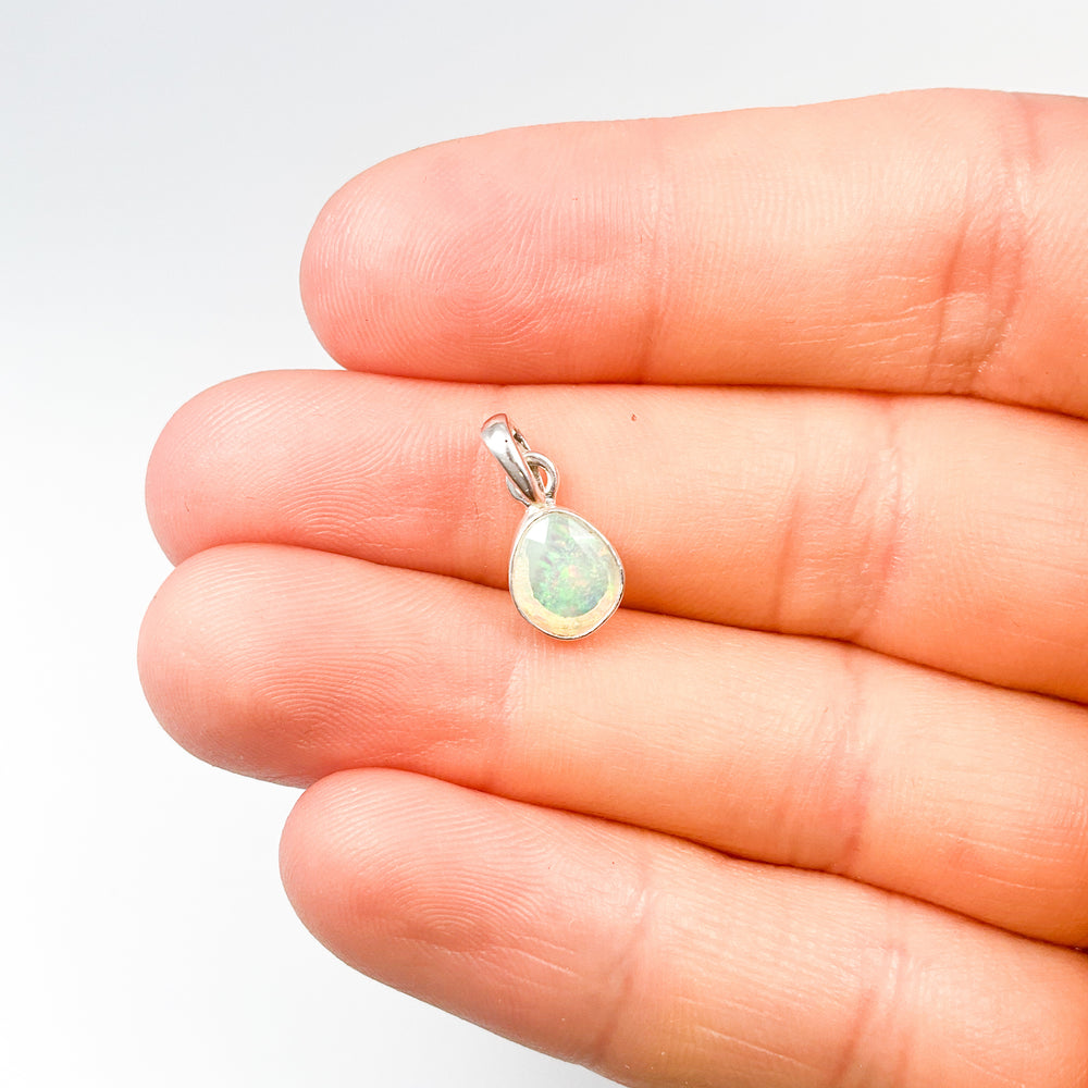 Fire Opal Pendant - Rocks and Gems Canada