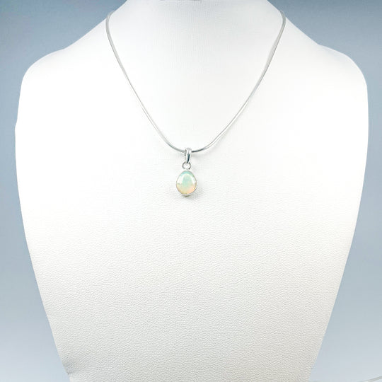 Fire Opal Pendant - Rocks and Gems Canada