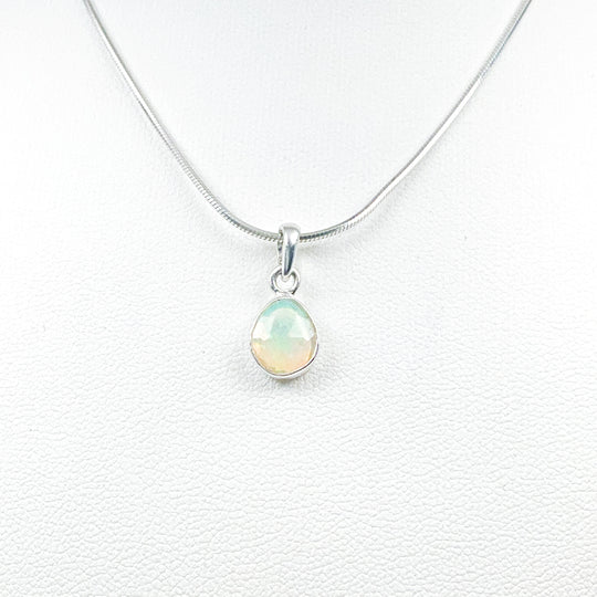 Fire Opal Pendant - Rocks and Gems Canada