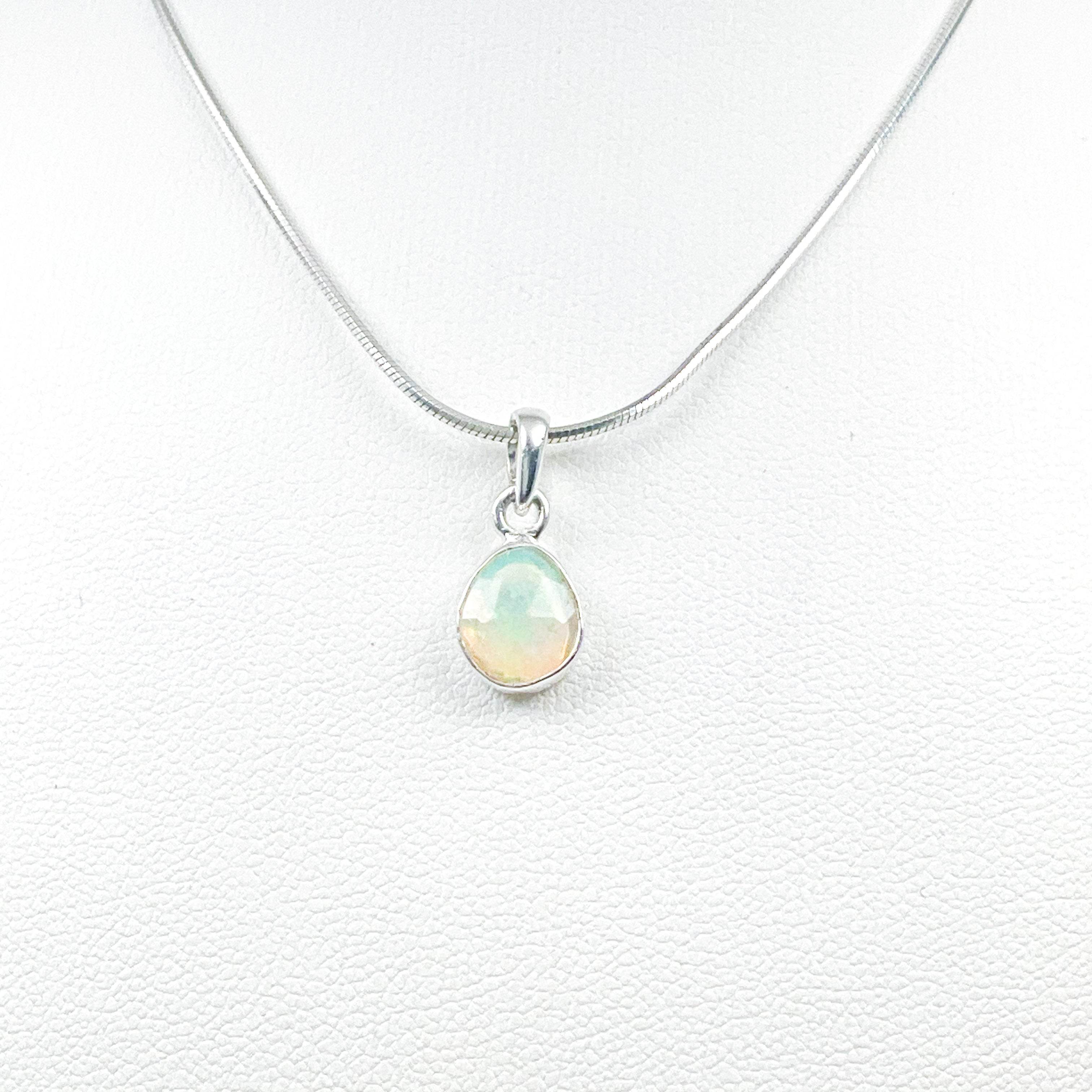 Fire Opal Pendant - Rocks and Gems Canada