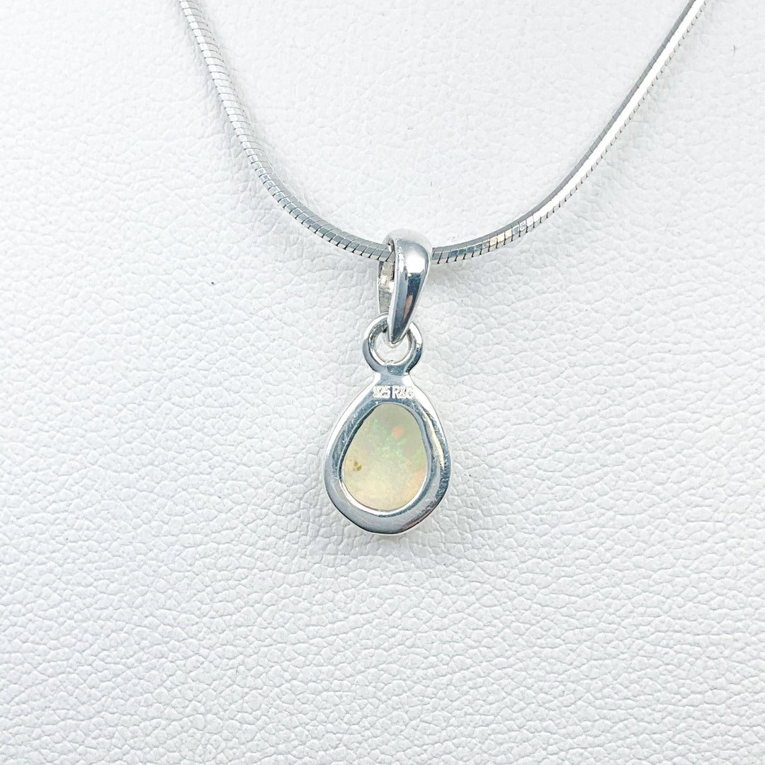 Fire Opal Pendant - Rocks and Gems Canada
