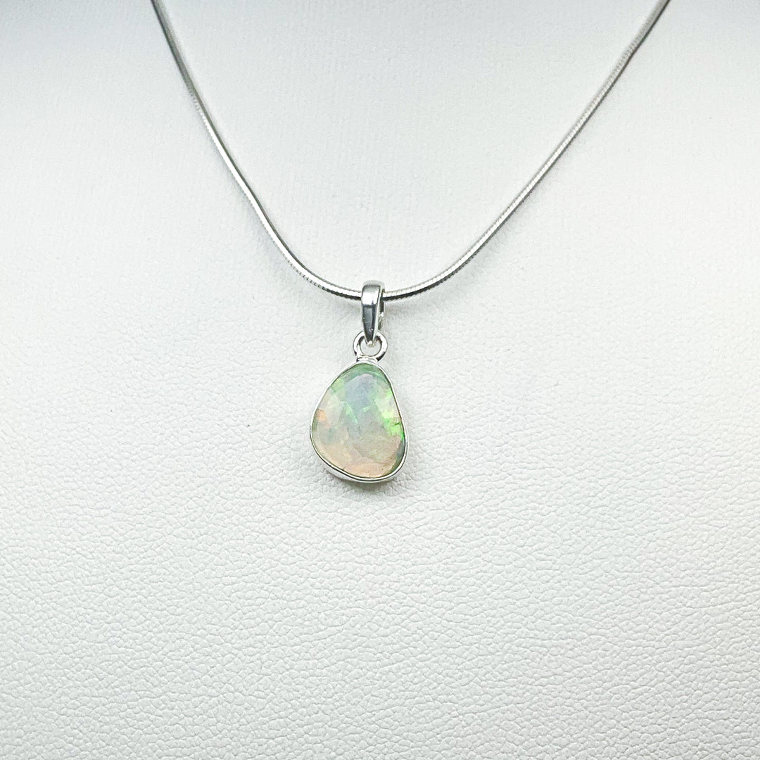 Fire Opal Pendant - Rocks and Gems Canada